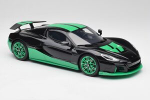 Rimac Nevera Record Monochrome Musta GT Spirit 1:18 GT916 Hartsi — kuva 4 / 6