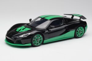 Rimac Nevera Record Monochrome Musta GT Spirit 1:18 GT916 Hartsi