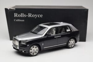 Rolls-Royce Cullinan Musta & Hopea OEM 1:18 ROLLS001 Metalli — kuva 8 / 8