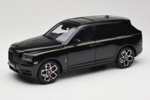 Rolls-Royce Cullinan Musta Gold Coachline & Shadow Wheels OEM 1:18 028-15A Metalli