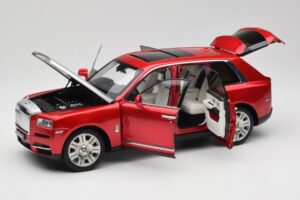 Rolls-Royce Cullinan Punainen Shadow Wheels -Vanteilla OEM 1:18 028-18A Metalli — kuva 2 / 8