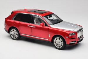 Rolls-Royce Cullinan Punainen Shadow Wheels -Vanteilla OEM 1:18 028-18A Metalli — kuva 6 / 8