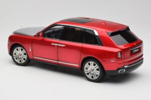 Rolls-Royce Cullinan Punainen Shadow Wheels -Vanteilla OEM 1:18 028-18A Metalli — kuva 7 / 8