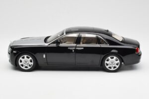Rolls-Royce Ghost Musta & Hopea Kyosho 1:18 008802BKS2 Metalli — kuva 4 / 8