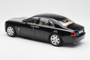 Rolls-Royce Ghost Musta & Hopea Kyosho 1:18 008802BKS2 Metalli — kuva 7 / 8