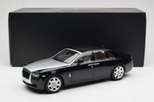 Rolls-Royce Ghost Musta & Hopea Kyosho 1:18 008802BKS2 Metalli — kuva 8 / 8