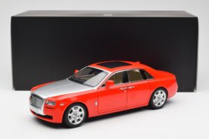 Rolls-Royce Ghost Punainen & Hopea Kyosho 1:18 008802RS Metalli — kuva 8 / 8