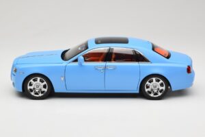 Rolls-Royce Ghost Series I Vaaleansininen Kyosho 1:18 08802LB Metalli — kuva 4 / 8