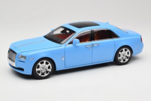 Rolls-Royce Ghost Series I Vaaleansininen Kyosho 1:18 08802LB Metalli