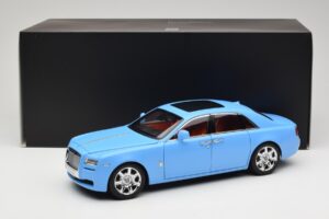 Rolls-Royce Ghost Series I Vaaleansininen Kyosho 1:18 08802LB Metalli — kuva 8 / 8