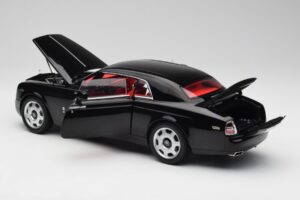 Rolls-Royce Phantom Coupe Diamond Musta Kyosho 1:18 08862DBK Metalli — kuva 5 / 8