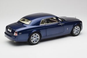 Rolls-Royce Phantom Coupe Metropolitan Sininen Kyosho 1:18 08862BLM Metalli — kuva 3 / 8