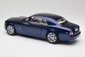 Rolls-Royce Phantom Coupe Metropolitan Sininen Kyosho 1:18 08862BLM Metalli — kuva 7 / 8