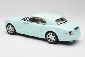 Rolls-Royce Phantom Coupe Turchese Sininen Kyosho 1:18 08862TBL Metalli — kuva 7 / 8