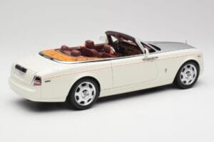 Rolls-Royce Phantom Drophead Coupe English Valkoinen Kyosho 1:18 08871EW2 Metalli — kuva 5 / 10