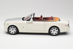 Rolls-Royce Phantom Drophead Coupe English Valkoinen Kyosho 1:18 08871EW2 Metalli — kuva 6 / 10