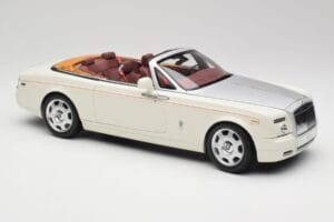 Rolls-Royce Phantom Drophead Coupe English Valkoinen Kyosho 1:18 08871EW2 Metalli — kuva 8 / 10