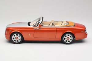 Rolls-Royce Phantom Drophead Coupe Mandarin Oranssi Kyosho 1:18 08871P Metalli — kuva 6 / 10