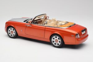 Rolls-Royce Phantom Drophead Coupe Mandarin Oranssi Kyosho 1:18 08871P Metalli — kuva 9 / 10