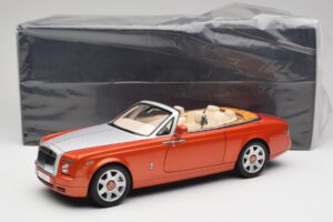 Rolls-Royce Phantom Drophead Coupe Mandarin Oranssi Kyosho 1:18 08871P Metalli — kuva 10 / 10