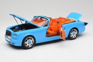 Rolls-Royce Phantom Drophead Coupe Powder Sininen Kyosho 1:18 08871BL Metalli — kuva 2 / 10