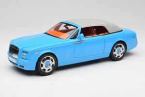 Rolls-Royce Phantom Drophead Coupe Powder Sininen Kyosho 1:18 08871BL Metalli — kuva 4 / 10