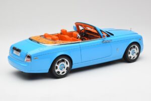 Rolls-Royce Phantom Drophead Coupe Powder Sininen Kyosho 1:18 08871BL Metalli — kuva 5 / 10