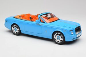 Rolls-Royce Phantom Drophead Coupe Powder Sininen Kyosho 1:18 08871BL Metalli — kuva 8 / 10