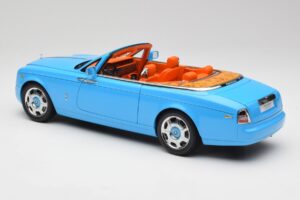 Rolls-Royce Phantom Drophead Coupe Powder Sininen Kyosho 1:18 08871BL Metalli — kuva 9 / 10