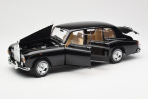 Rolls-Royce Phantom VI EWB Musta Kyosho 1:18 08905BK Metalli — kuva 2 / 8