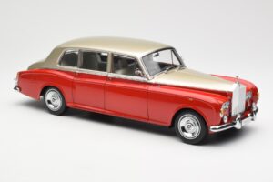Rolls-Royce Phantom VI Punainen Vaaleanbeige Kyosho 1:18 08905RLB Metalli — kuva 6 / 8