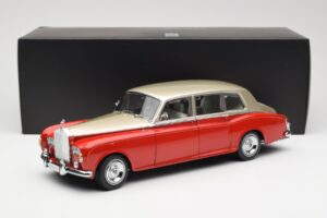 Rolls-Royce Phantom VI Punainen Vaaleanbeige Kyosho 1:18 08905RLB Metalli — kuva 8 / 8