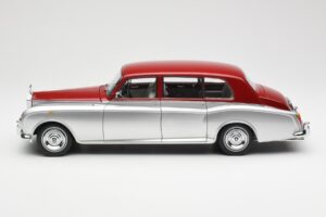 Rolls-Royce Phantom VI Hopea Punainen Kyosho 1:18 08905SR Metalli — kuva 4 / 8