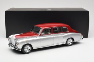 Rolls-Royce Phantom VI Hopea Punainen Kyosho 1:18 08905SR Metalli — kuva 8 / 8