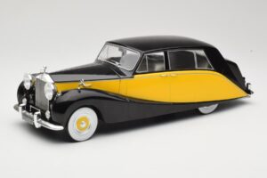 Rolls-Royce Silver Wraith Empress by Hooper Musta & Keltainen MCG 1:18 MCG18066 Metalli
