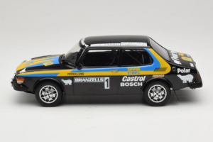 Saab 99 EMS #1 P. Eklund / B. Cederberg Rally Sweden 1977 MCG 1:18 MCG18825R Metalli — kuva 3 / 6