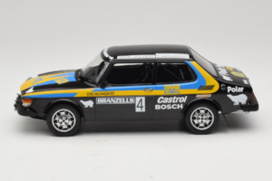 Saab 99 EMS #4 S. Blomqvist / H. Sylvan Rally Sweden Winner 1977 MCG 1:18 MCG18826R Metalli — kuva 3 / 6