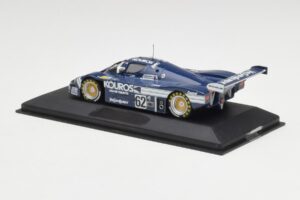 Sauber C9 #62 J. Dumfries / C. Ganassi 1987 Minichamps 1:43 SAUBER002 Metalli — kuva 3 / 4