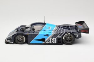 Sauber Mercedes C9 #61 Testcar 1989 Minichamps 1:18 155893500 Metalli — kuva 3 / 6