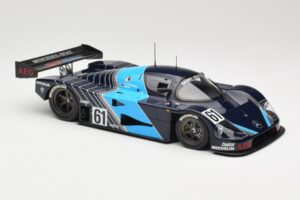 Sauber Mercedes C9 #61 Testcar 1989 Minichamps 1:18 155893500 Metalli — kuva 4 / 6