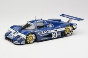 Sauber Mercedes C9 Kouros Racing #61 M. Thackwell / H. Pescarolo 24 Hours of Le Mans 1987 Minichamps 1:18 155873561 Metalli