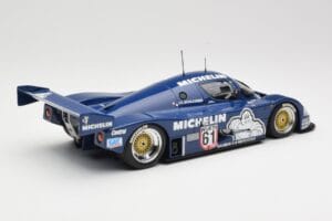 Sauber Mercedes C9 Michelin #61 J-L. Schlesser Winner ADAC Supersprint 1987 Minichamps 1:18 155873581 Metalli — kuva 2 / 6