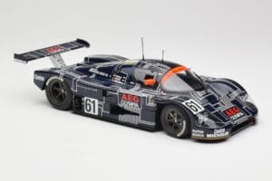 Sauber Mercedes C9 #61 M. Baldi / J. Weaver / J. Mass 24 Hours of Le Mans 1988 Minichamps 1:18 155883561 Metalli — kuva 4 / 6