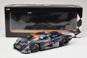 Sauber Mercedes C9 #61 M. Baldi / J. Weaver / J. Mass 24 Hours of Le Mans 1988 Minichamps 1:18 155883561 Metalli — kuva 6 / 6