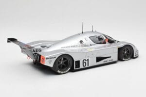 Sauber Mercedes C9 #61 M. Baldi / K. Acheson / G. Brancatelli 2nd Place 24 Hours of Le Mans 1989 Minichamps 1:18 155893561 Me — kuva 2 / 6