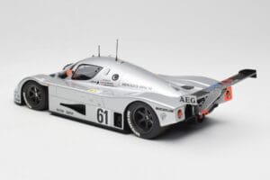 Sauber Mercedes C9 #61 M. Baldi / K. Acheson / G. Brancatelli 2nd Place 24 Hours of Le Mans 1989 Minichamps 1:18 155893561 Me — kuva 5 / 6