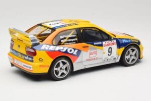SEAT Cordoba WRC Evo 2 #9 H. Rovanpera / R. Pietilainen Rally San Remo 1999 Otto 1:18 OT483 Hartsi — kuva 2 / 6