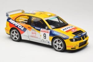 SEAT Cordoba WRC Evo 2 #9 H. Rovanpera / R. Pietilainen Rally San Remo 1999 Otto 1:18 OT483 Hartsi — kuva 4 / 6