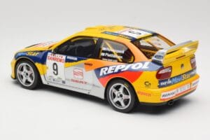 SEAT Cordoba WRC Evo 2 #9 H. Rovanpera / R. Pietilainen Rally San Remo 1999 Otto 1:18 OT483 Hartsi — kuva 5 / 6