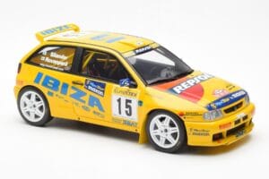 SEAT Ibiza Kit Car Evo 2 #15 H. Rovanpera / R. Pietilanen Rally Monte Carlo 1998 Otto 1:18 OT445 Hartsi — kuva 4 / 6